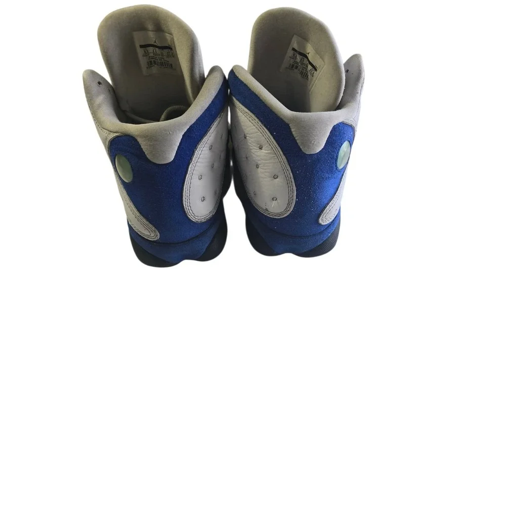 Nike Air Jordan 13 Retro Mens Athletic Shoes Size 9.5 Hyper Royal Mid Basketball
